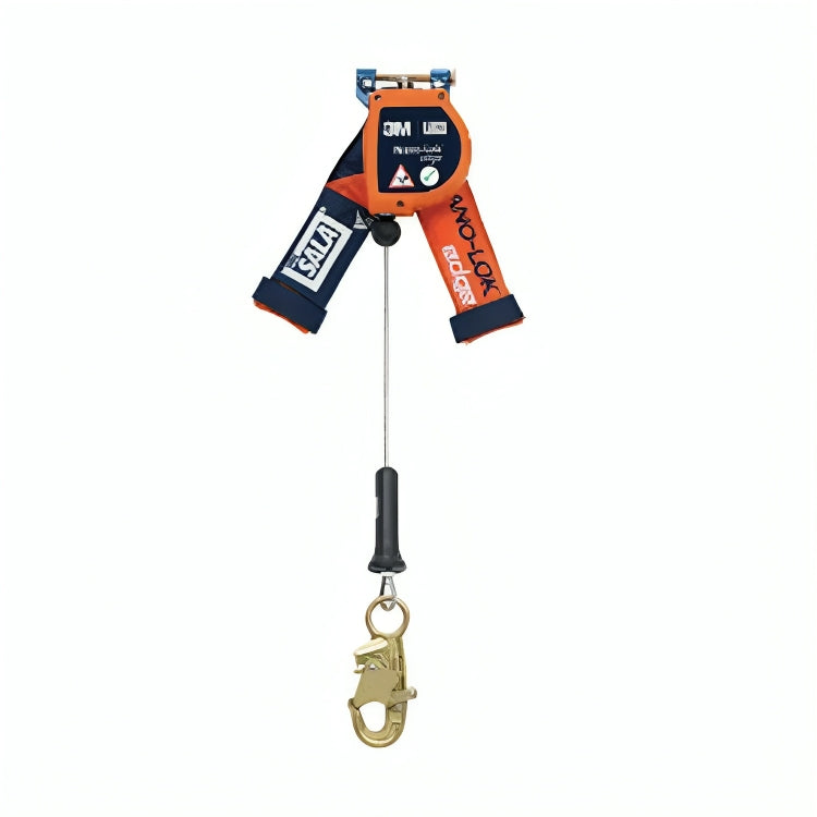 3M™ DBI-SALA® Nano-Lok™ edge Personal Self-Retracting Lifeline 3500219, Galvanized Cable, 8 ft (2.4 m)