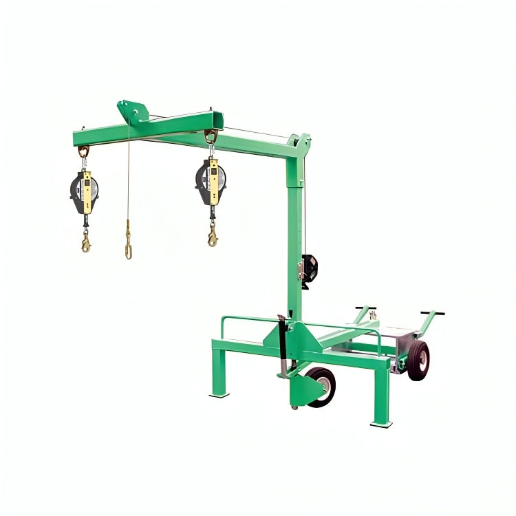 
3M_DBI-SALA_PerimeterLimiterLeadingEdgeAnchor_2100090_forTwousers_Green_188inx74inx100in_4.7mx1.8mx2.5.
