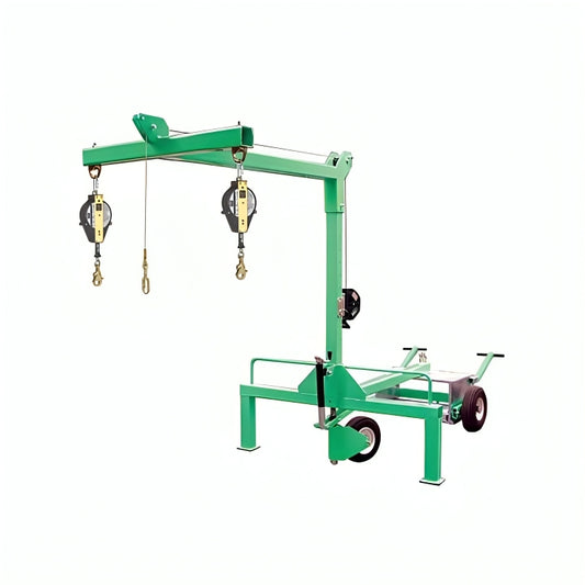 
3M_DBI-SALA_PerimeterLimiterLeadingEdgeAnchor_2100090_forTwousers_Green_188inx74inx100in_4.7mx1.8mx2.5.

