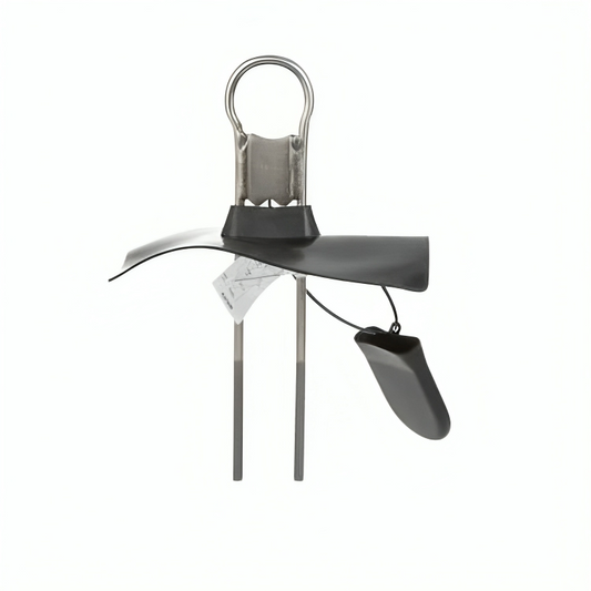 3M™ DBI-SALA® Permanent Roof Anchor, 2103670, with Flashing and cap, Silver, 3 in x 0.4 in x 13.9 in (7.6 cm x 1 cm x 35 cm)
