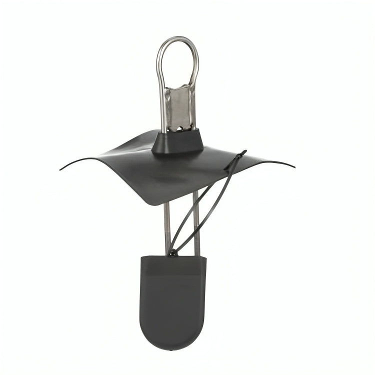 3M™ DBI-SALA® Permanent Roof Anchor, 2103670, with Flashing and cap, Silver, 3 in x 0.4 in x 13.9 in (7.6 cm x 1 cm x 35 cm), 1