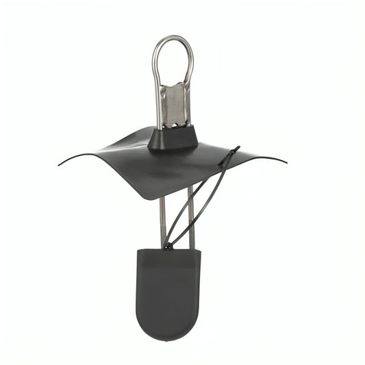 3M™ DBI-SALA® Permanent Roof Anchor, 2103670, with Flashing and cap, Silver, 3 in x 0.4 in x 13.9 in (7.6 cm x 1 cm x 35 cm), 1