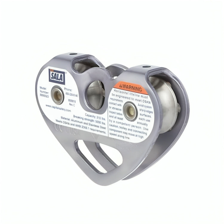 3M™ DBI-SALA® Portable Tandem Pulley Anchor, Fits 3/8 – 1/2 in Rope/Cable, 8800023, 2