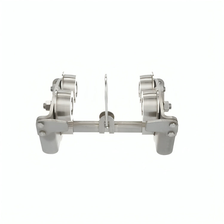 3M™ DBI-SALA® Rollgliss™ I-Beam Trolley, 2103147, Stainless Steel, 11.6 in x 8.8 in x 8.4 in (29 cm x 22.3 cm x 21.3 cm)