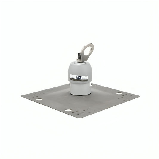 3M™ DBI-SALA® Roof Top Anchor, 2100139, for Standard Membrane Roofs, Silver, 16 in x 16 in x 9 in (41 cm x 41 cm x 23 cm), 1