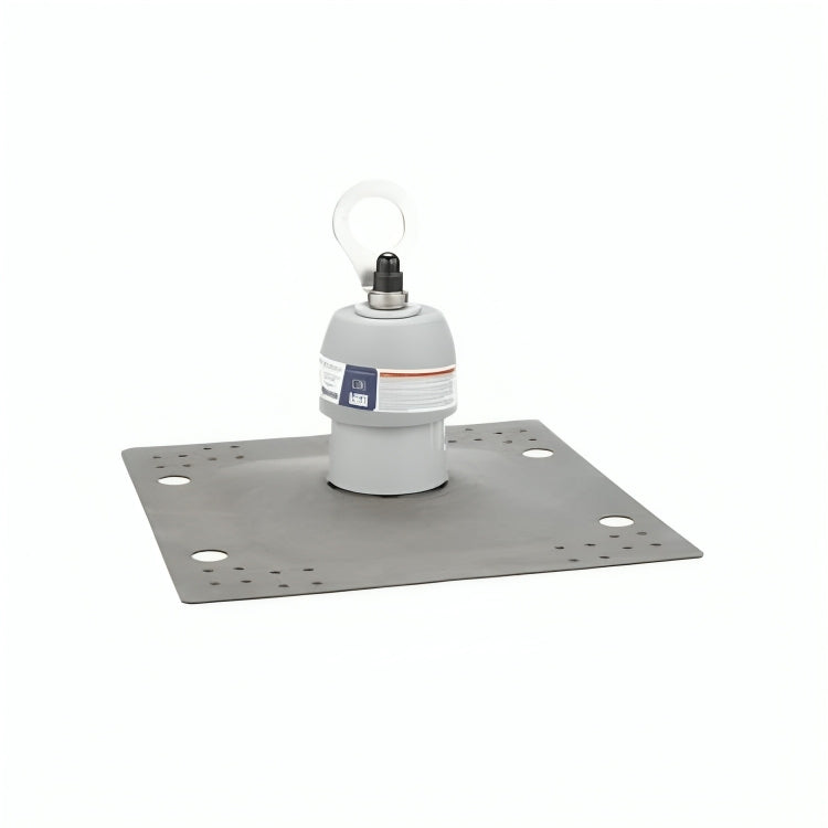 3M™ DBI-SALA® Roof Top Anchor, 2100139, for Standard Membrane Roofs, Silver, 16 in x 16 in x 9 in (41 cm x 41 cm x 23 cm), 2