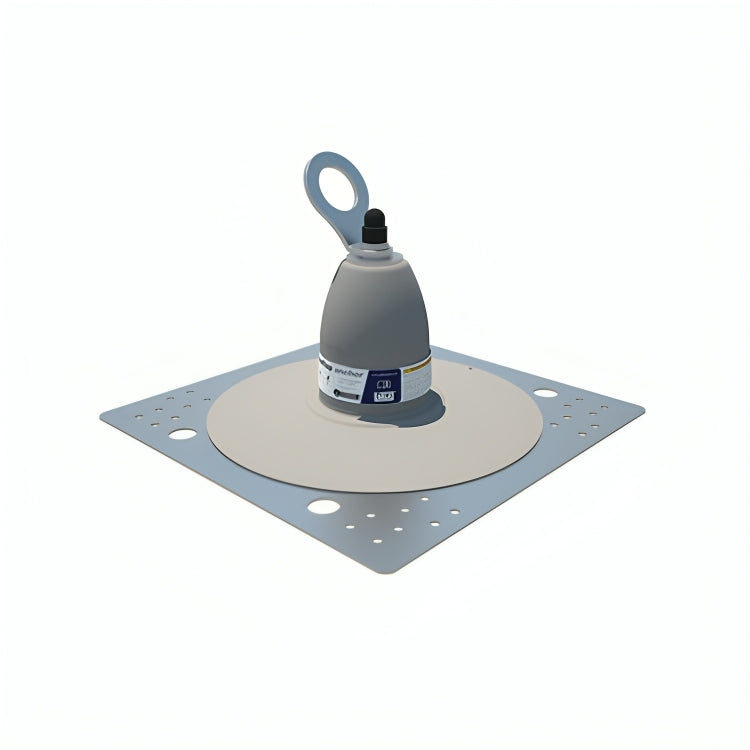 3M™ DBI-SALA® Roof Top Anchor, 2100140, for PVC Membrane, Silver, 16 in x 16 in x 9 in (40 cm x 40 cm x 23 cm)