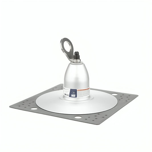 3M™ DBI-SALA® Roof Top Anchor, 2100142, for Bitunum Membrane, Silver, 16 in x 16 in x 9 in (40 cm x 40 cm x 23 cm)
