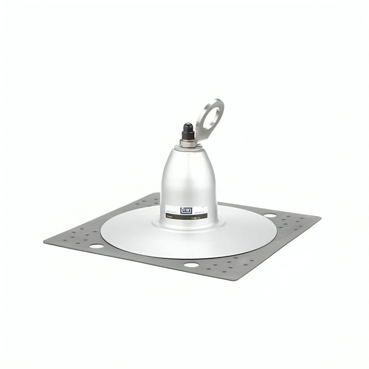 3M™ DBI-SALA® Roof Top Anchor, 2100142, for Bitunum Membrane, Silver, 16 in x 16 in x 9 in (40 cm x 40 cm x 23 cm), 1