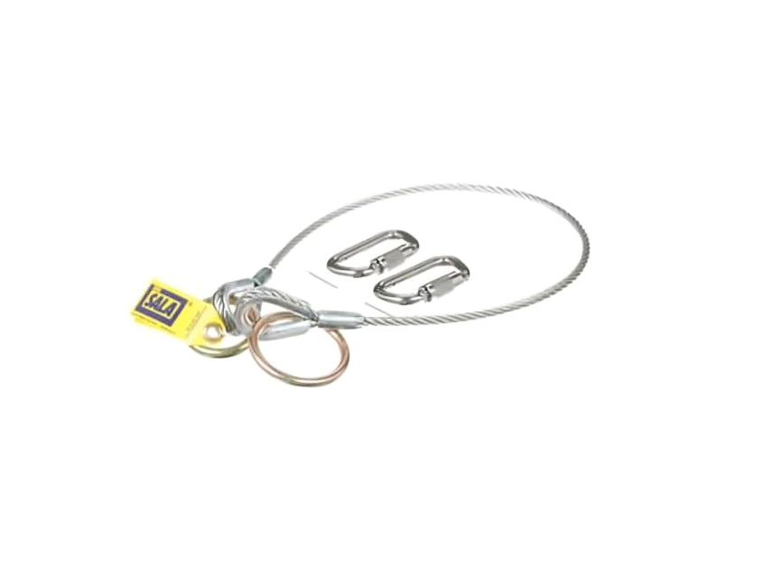 3M™ DBI-SALA® Sealed-Blok™ Self-Retracting Lifeline, Retrieval/Bracket, Galvanized Steel Cable, 3400981, 130 ft (39 m) , 3