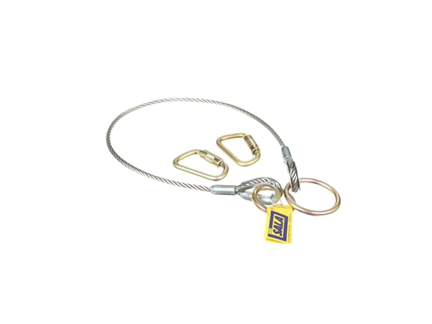 3M™ DBI-SALA® Sealed-Blok™ Self Retracting Lifeline, Retrieval/Bracket, Stainless Steel Cable, 3400926C, 50 ft (15 m), 8