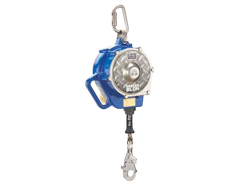 3M™ DBI-SALA® Sealed-Blok™ Self Retracting Lifeline, Stainless Steel Cable, 3400922C, 50 ft (15 m) , 2