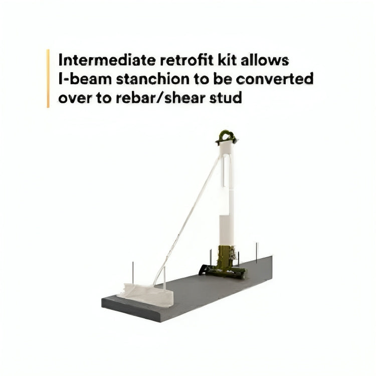 3M™ DBI-SALA® Temporary Rebar/Shear Stud Horizontal Lifeline Intermediate Retro-Fit Kit, 7400054, 2