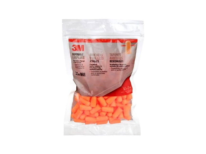 3M™ Disposable Earplugs, 32 DB NRR, Orange - 6  Per Case, 2