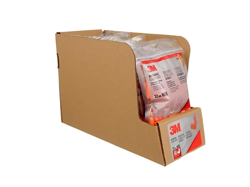 3M™ Disposable Earplugs, 32 DB NRR, Orange - 6  Per Case, 5