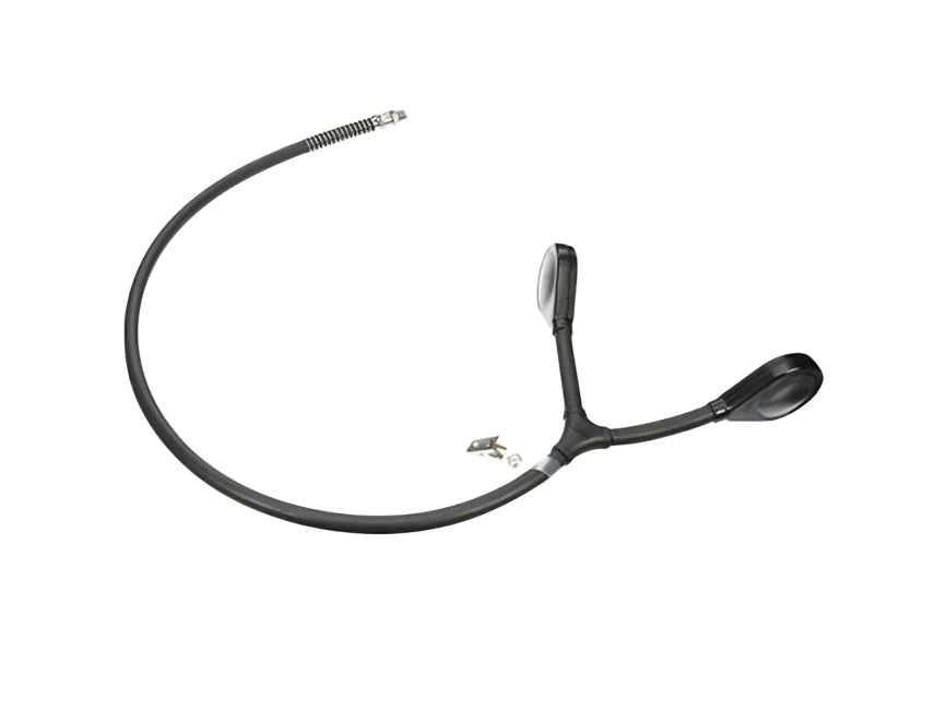 3M™ Dual Airline Front-Mounted Breathing Tube, Black