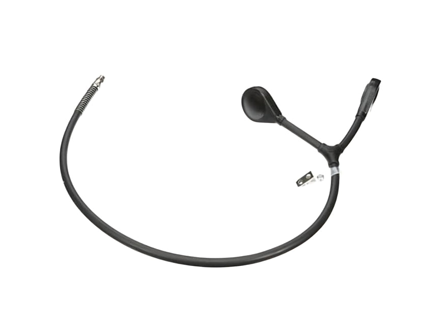3M™ Dual Airline Front-Mounted Breathing Tube, Black, 1