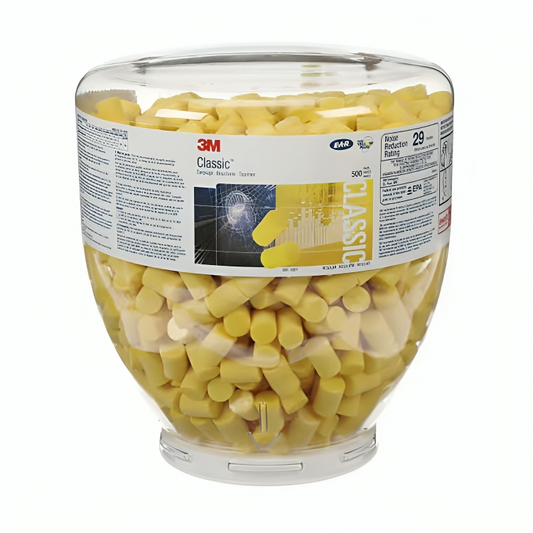 3M_E-A-R_ClassicOneTouchRefill_Yellow_OneSizeFitsMost_391-1001-500PerBox