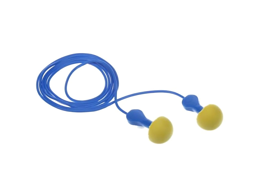 3M™ E-A-R™ Express Pod Plugs Earplugs, Metal Detectable, Corded - 400 pairs Per Case