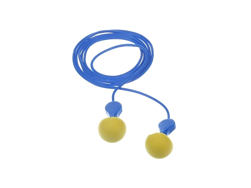 3M™ E-A-R™ Express Pod Plugs Earplugs, Metal Detectable, Corded - 400 pairs Per Case, 1