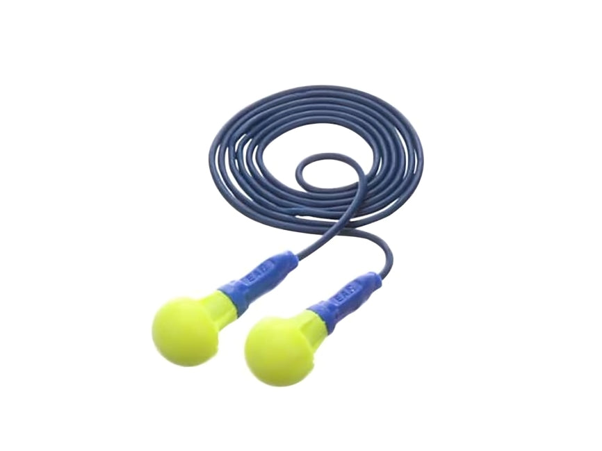 3M™ E-A-R™ Push-Ins Earplugs, Metal Detectable, Corded - 2000 Pair Per Case, 2