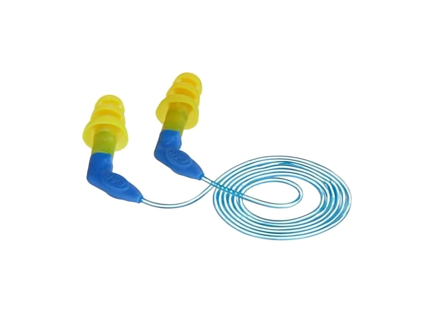 3M™ E-A-R™ UltraFit™ Earplugs 27,  Yellow, Corded - 400 Pairs Per Case, 1