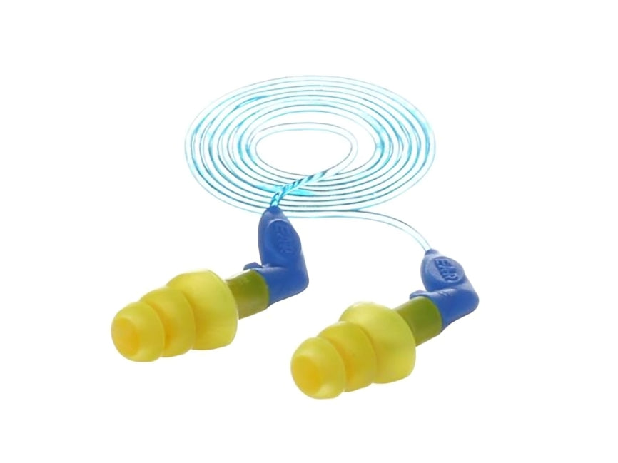 3M™ E-A-R™ UltraFit™ Earplugs 27,  Yellow, Corded - 400 Pairs Per Case, 4
