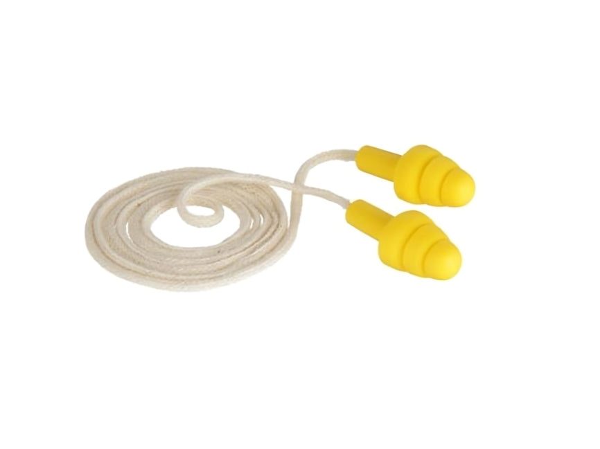 3M™ E-A-R™ UltraFit™ Earplugs, Yellow, Corded - 400 Pairs Per Case