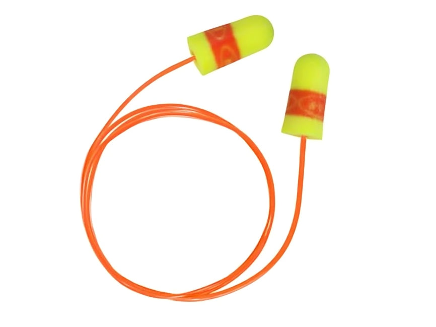 3M™ E-A-Rsoft SuperFit One Touch Refill, Yellow/Red, Regular - 2000 Pair Per Case, 2