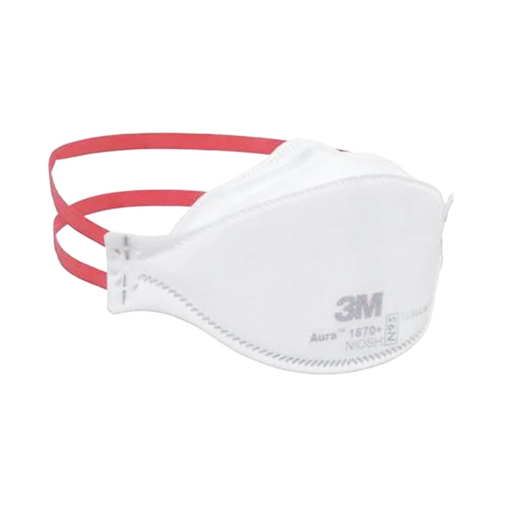 3M Aura Health Care Particulate Respirator And Surgical Mask 1870+, N95