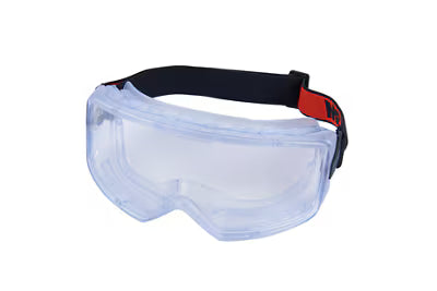 3M™ GoggleGear™ Protective Goggle 3000 Series GG3101-AF, PVC Shroud, Clear AF/AS Lens, Premium Cloth Strap - 10 Per Case