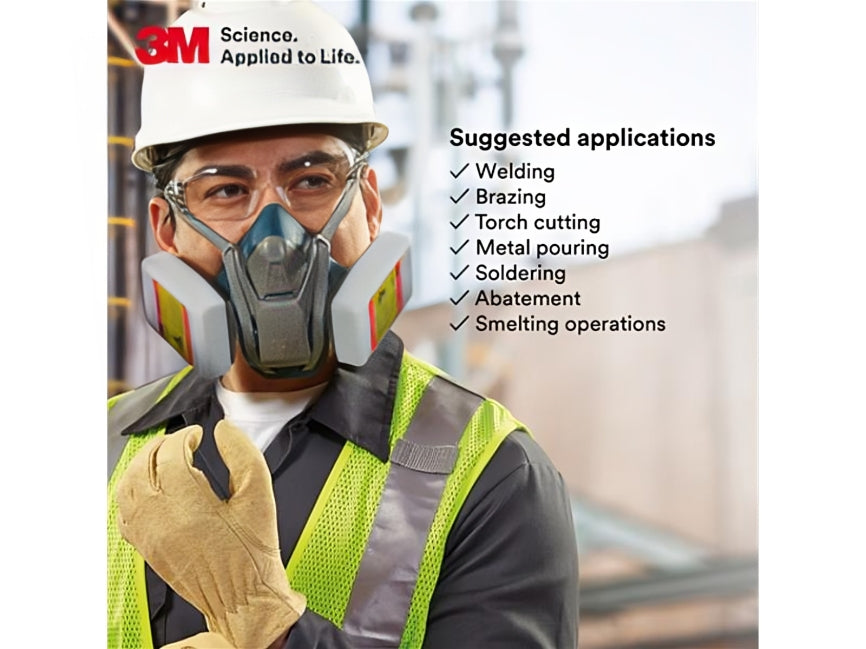 3M™ Hydrogen Fluoride Cartridge/Filter, P100 , 3