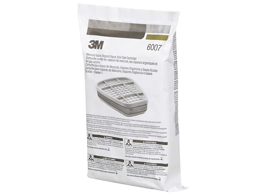 3M™ Mercury Vapour, Organic Vapour, and Acid Gas Cartridge, 5