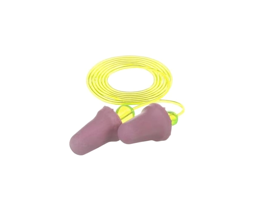 3M™ No-Touch Foam Plugs, Purple, Corded - 400 Pairs Per Case, 2