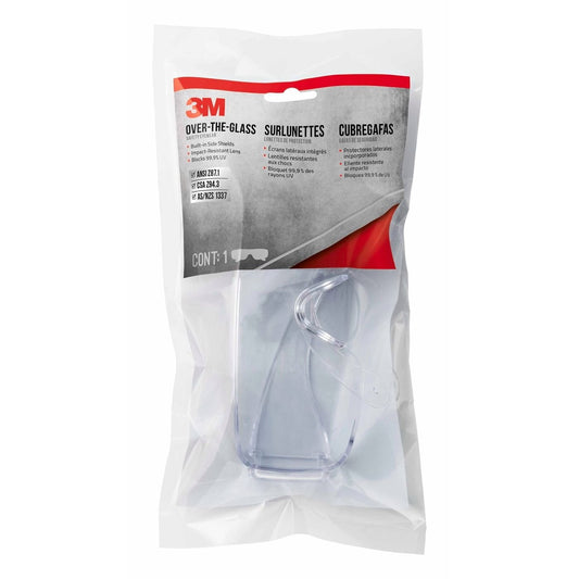 3M™ Over-The-Glass Safety Eyewear 47110H1-DC, Clear Frame, Clear Lens - 24 Per Case