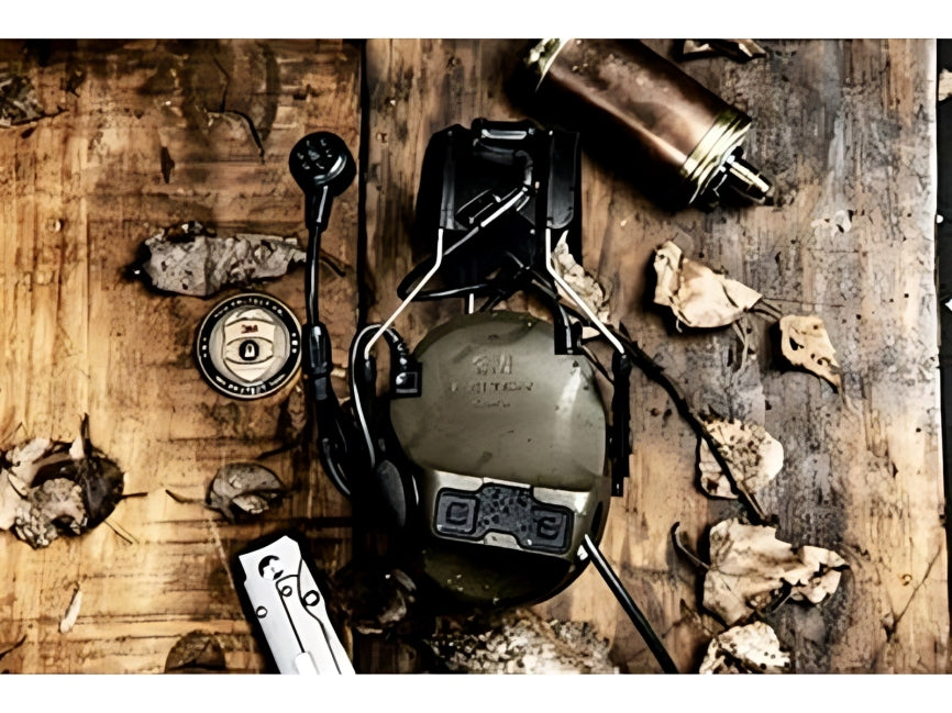 3M™ PELTOR™ ComTac™ VIII Multi-Comm Headset, Charcoal Grey, Nexus™ 5-Con, 4