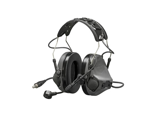 3M™ PELTOR™ ComTac™ VIII Single Comm Headset, Nexus™ 4-Con, Charcoal Grey