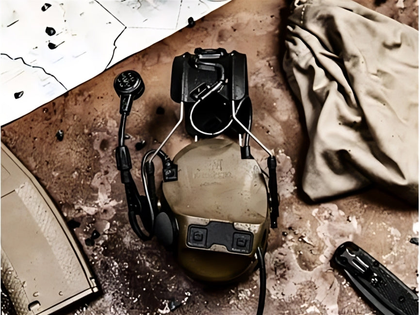 3M™ PELTOR™ ComTac™ VIII Single Comm Headset, Nexus™ 4-Con, Charcoal Grey, 4