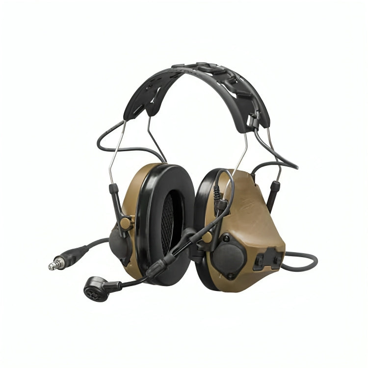 3M™ PELTOR™ ComTac™ VIII Single Comm Headset, Nexus™ 4-Con, Coyote Brown