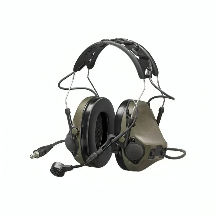 3M™ PELTOR™ ComTac™ VIII Single Comm Headset, Nexus™ 4-Con, O.D. Green
