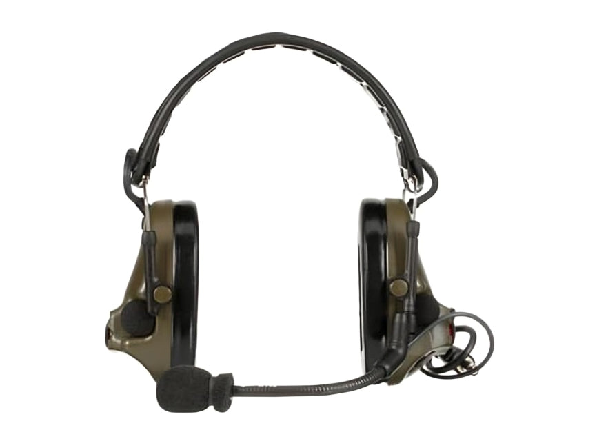3M™ PELTOR™ ComTac™ V Headset, Foldable, Single Lead, Standard Dynamic Mic, NATO Wiring, Green 