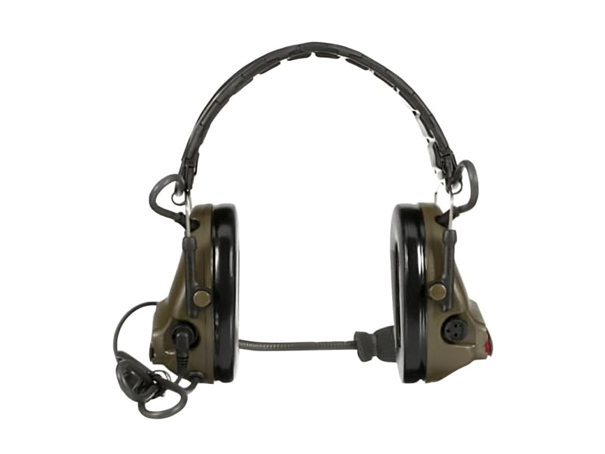3M™ PELTOR™ ComTac™ V Headset, Foldable, Single Lead, Standard Dynamic Mic, NATO Wiring, Green , 2