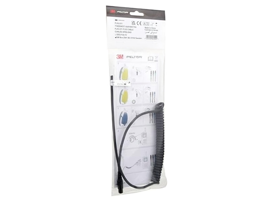 3M™ PELTOR™ FLX2 Cable, Curly Open End, 5