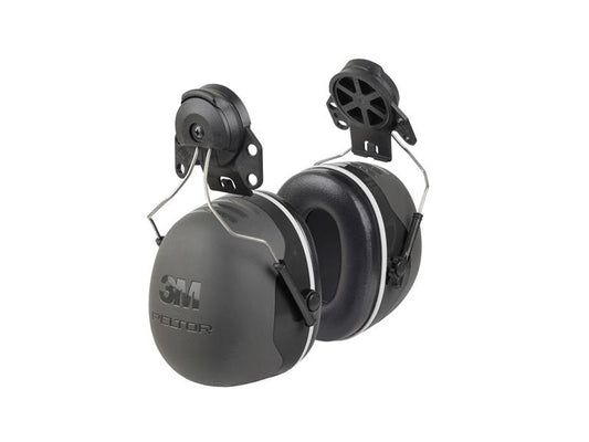 3M™ PELTOR™ Helmet Attached Earmuffs, Black - 10 Per Case