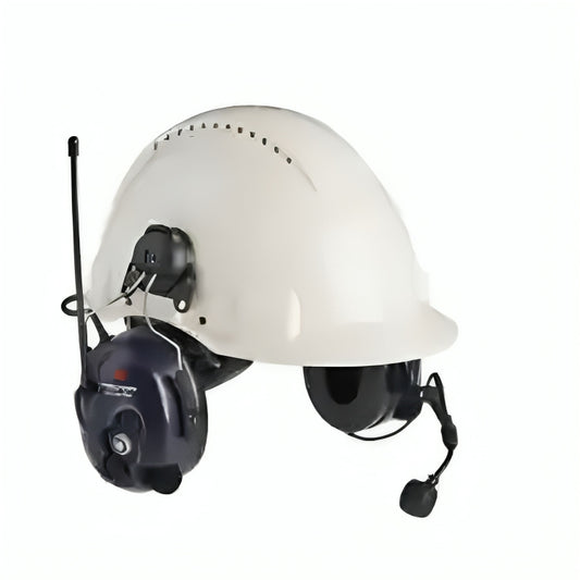 3M™ PELTOR™ LiteCom FRS Headset, Hard Hat Attached, NRR 25, CSA Class A