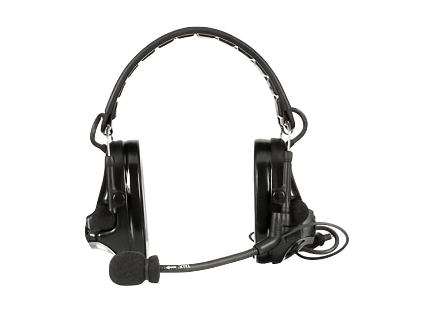 3M™ PELTOR™ SwatTac™ V Headset, Foldable, Single Lead, Standard Dynamic Mic, NATO Wiring, Black 
