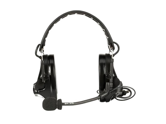 3M™ PELTOR™ SwatTac™ V Headset, Foldable, Single Lead, Standard Dynamic Mic, NATO Wiring, Black 