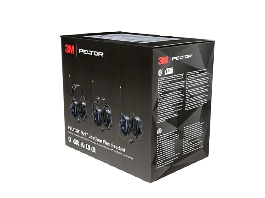 3M™ PELTOR™ WS LiteCom Plus Headset, Headband, NRR 27, CSA Class A, 2