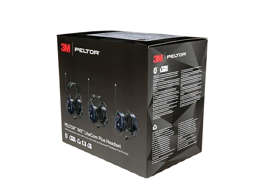 3M™ PELTOR™ WS LiteCom Plus Headset, Helmet Attached, NRR 25, CSA Class A, 2