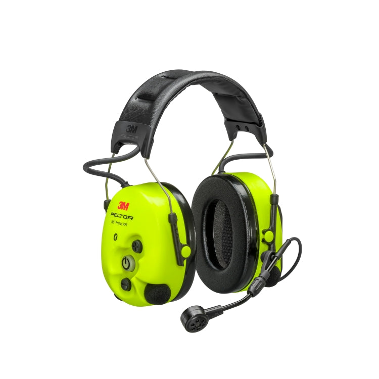 3M™ PELTOR™ WS ProTac XPI Level Dependent Bluetooth® Headset, Headband, Yellow, NRR 26 DB, CSA A
